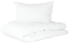 Turiform sengetøj 200x200 cm - Karma - Ensfarvet hvidt sengetøj - 100% Enzymvasket bomuld